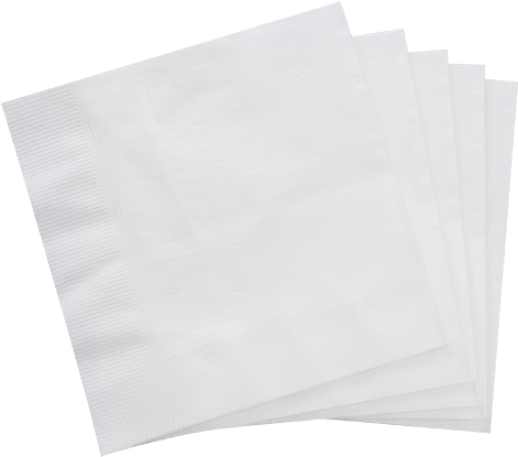 Napkin Png - White Napkin Png (500x500), Png Download