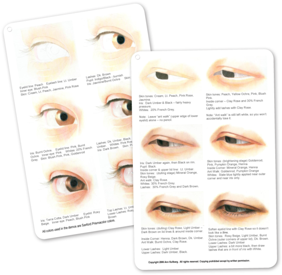 Smart Card Eye Set - Portrait (600x573), Png Download