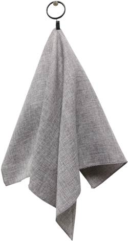 Gray Linen Napkin (400x600), Png Download