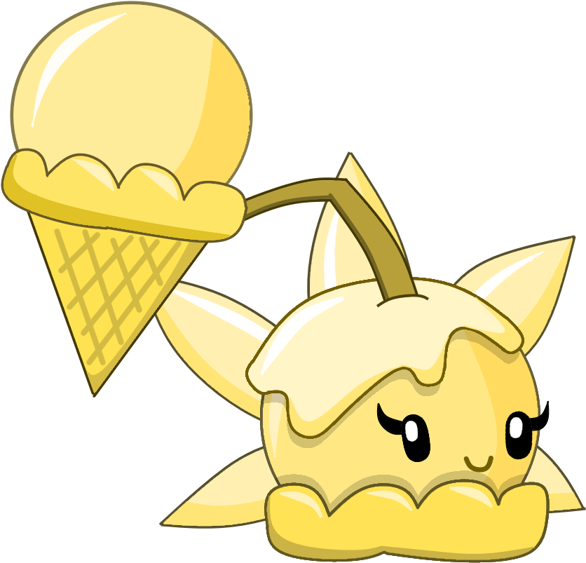 Vanilla Ice Cream Hd - Plant Vs Zombie Vanilla (900x900), Png Download
