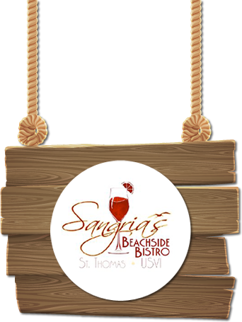 Sangria's Beachside Bistro (342x455), Png Download