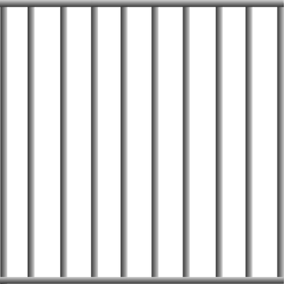 Jail Bars Transparent Background (400x400), Png Download