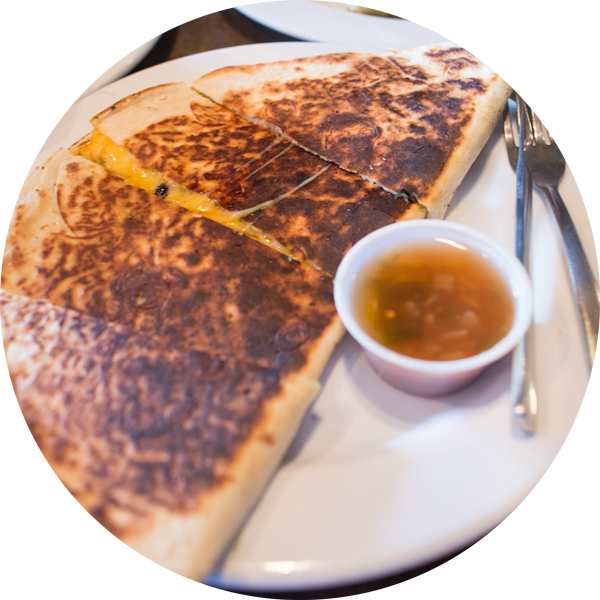 Cheesecurds Quesadilla Cheeseburger - Menu (600x600), Png Download