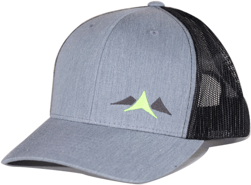 Aspinwall Granite Mountain Pass Hat Heather Grey Black - Hat (672x800), Png Download