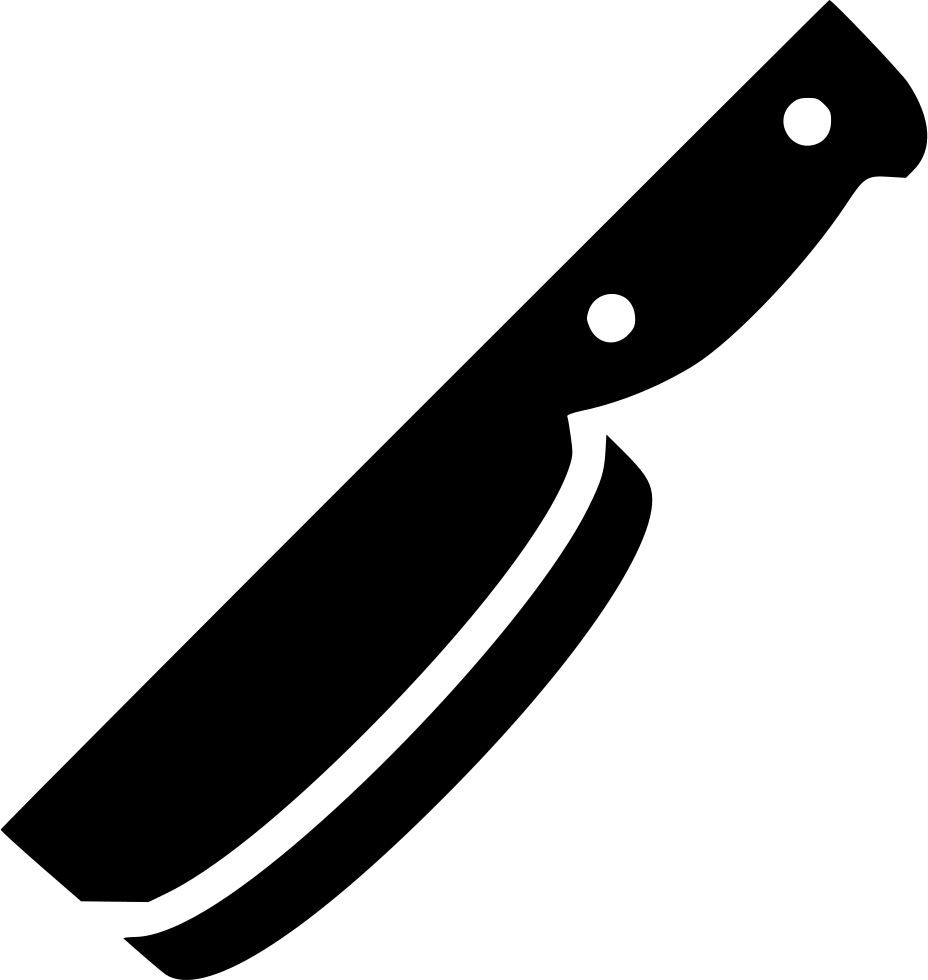 Butcher Knife - - وکتور ساتور (928x980), Png Download