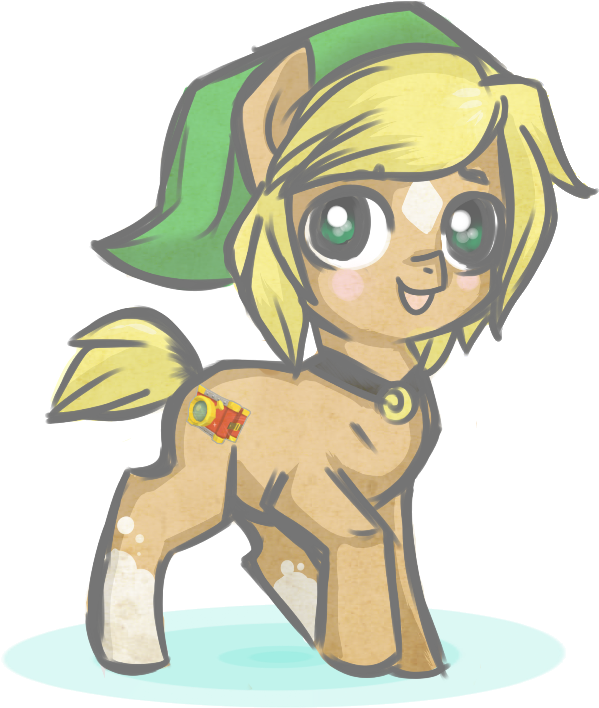 Rannarbananar, Hat, Link, Ponified, Safe, Solo, The - Drawing (768x768), Png Download