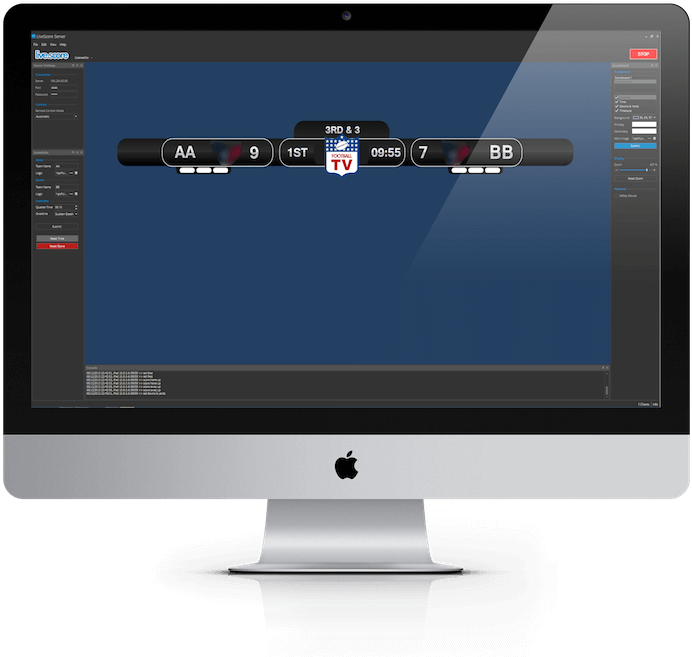 Sports Scoreboards For Broadcasting And Television - Auto Service (900x691), Png Download