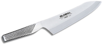 Global® Oriental Deba Butcher Knife, 7" Blade, Cromova - 12 Global Oriental Deba 18 Cm (g-7r) Right-side (original), (376x338), Png Download