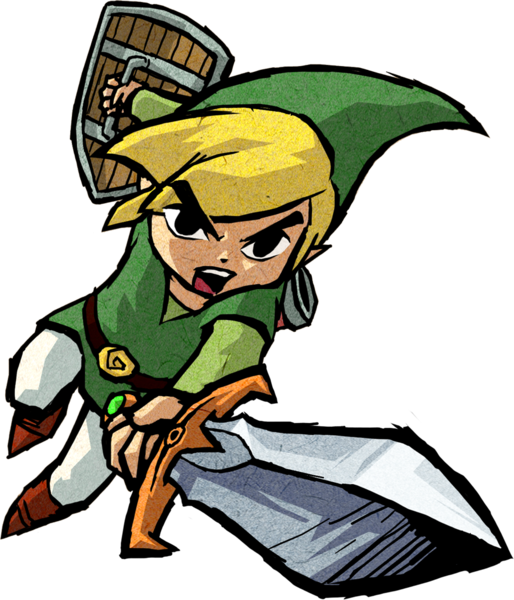 205 × 240 Pixels - Link Wind Waker Png (514x600), Png Download
