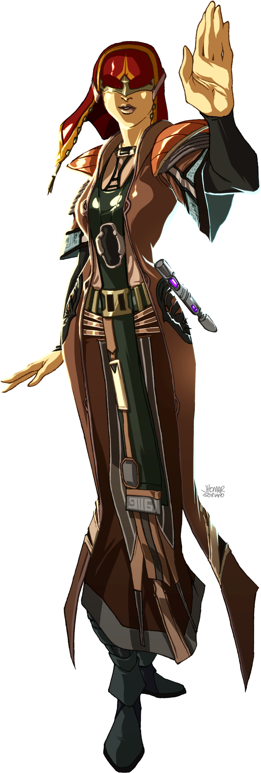 Jedi Dog Costume - Star Wars Miraluka Jedi (900x2531), Png Download