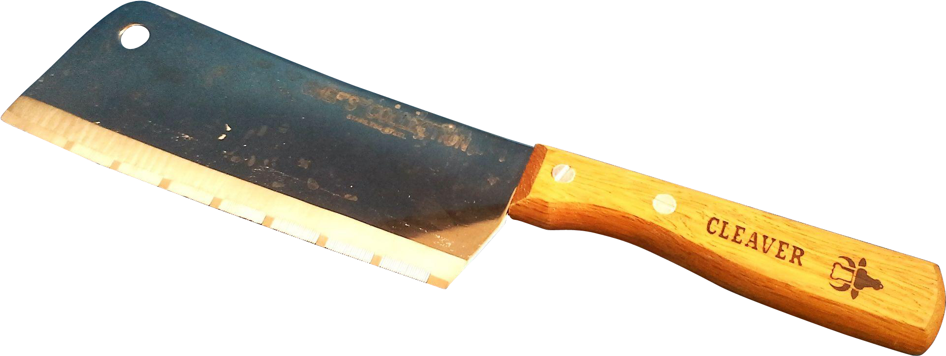 Chef's Collections Stainless Steel Meat Cleaver Butcher - Cleaver (1931x1931), Png Download