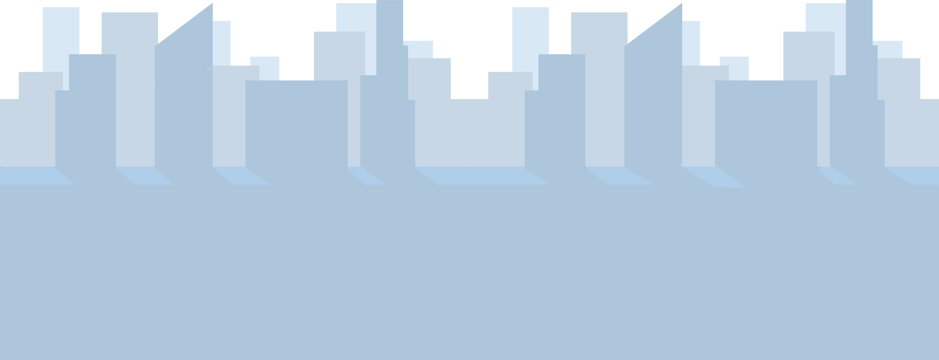 Clouds Buildings Silhouette - Roof (1920x737), Png Download