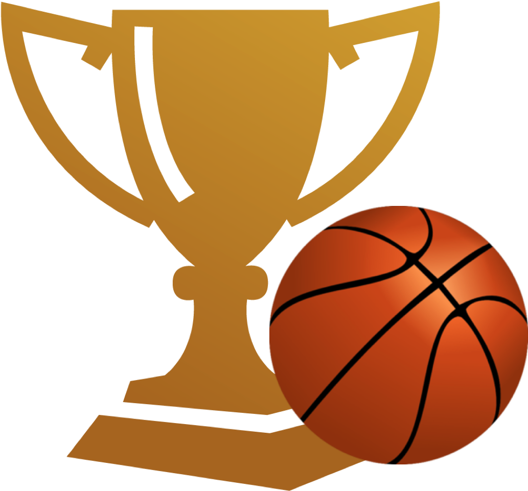 Trophy Clipart Basketball Championship Free Collection - Basketball Trophy Vector Png (1230x1005), Png Download