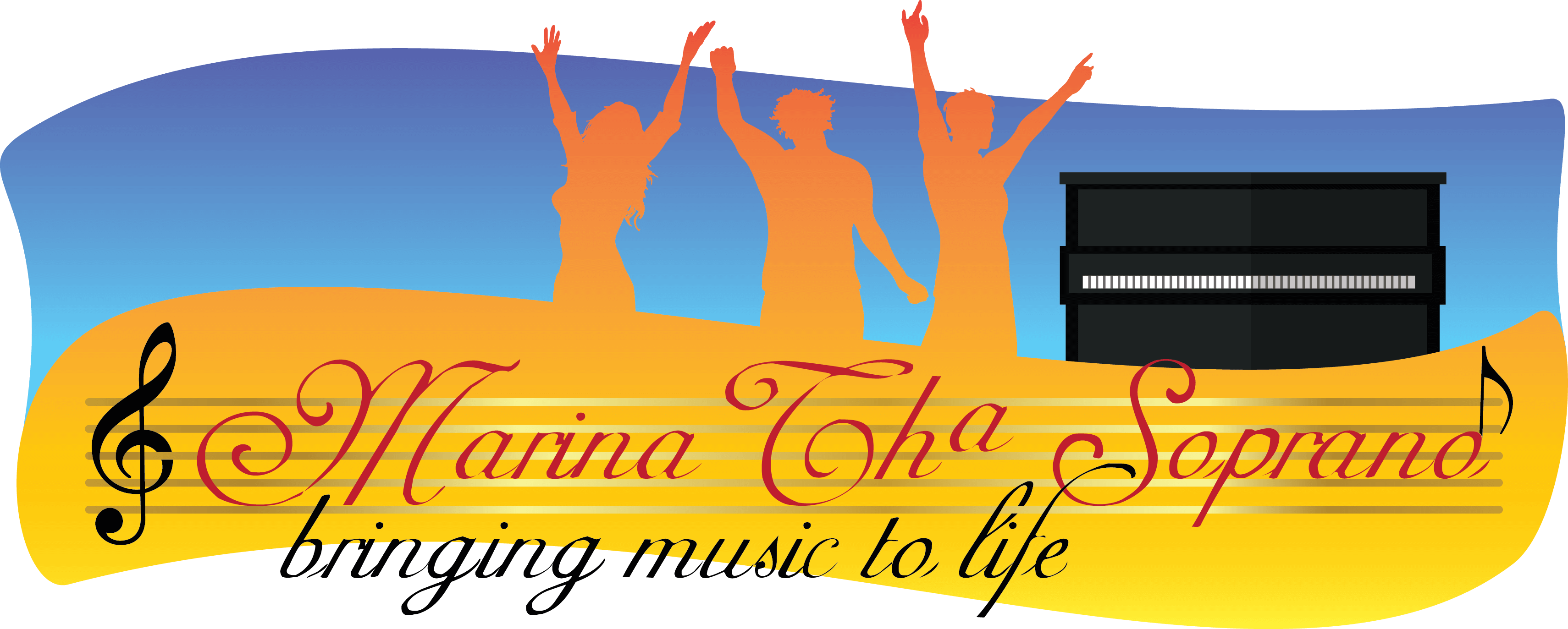 Marina Tha Soprano Music Classes - Marina Tha Soprano Music Classes | Singing Lessons (3420x1373), Png Download