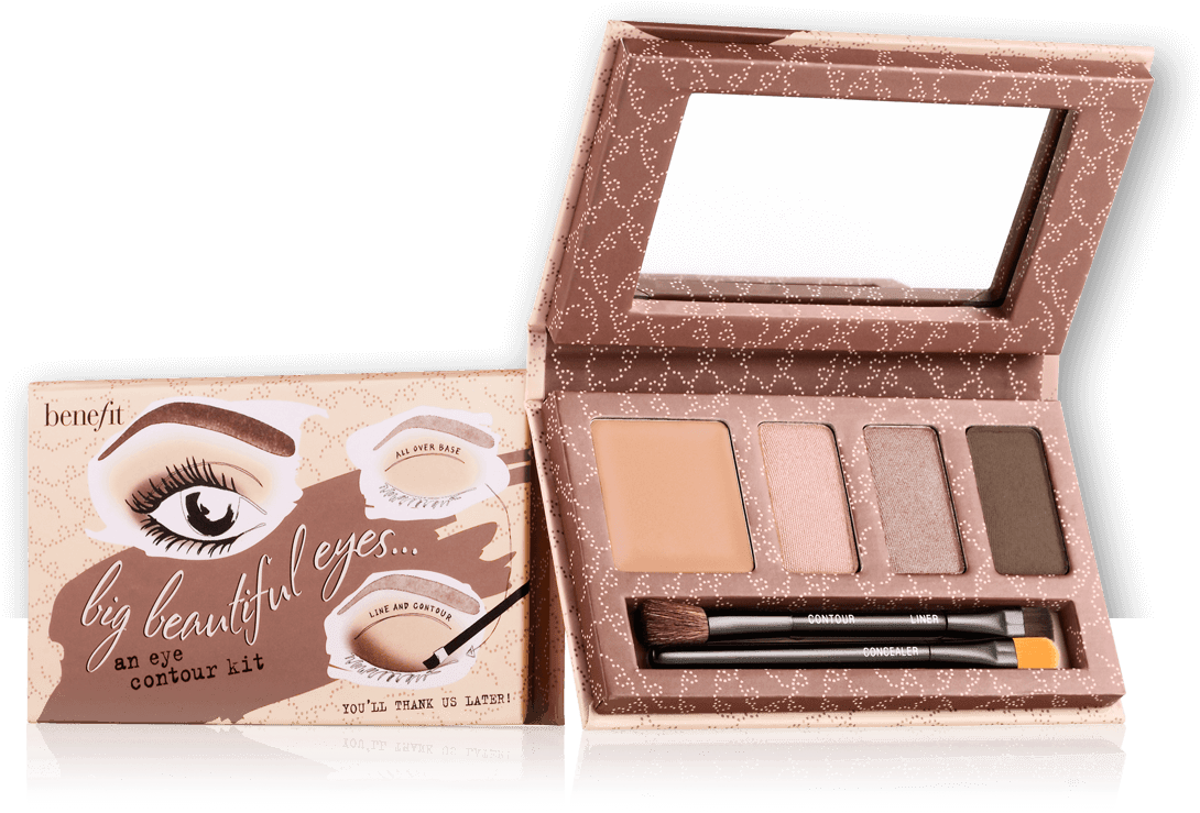 Benefit Big Beautiful Eyes Eye Contour Kit (1220x1380), Png Download