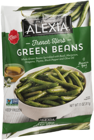 Alexia Green Beans, French Herb - 11 Oz (600x600), Png Download