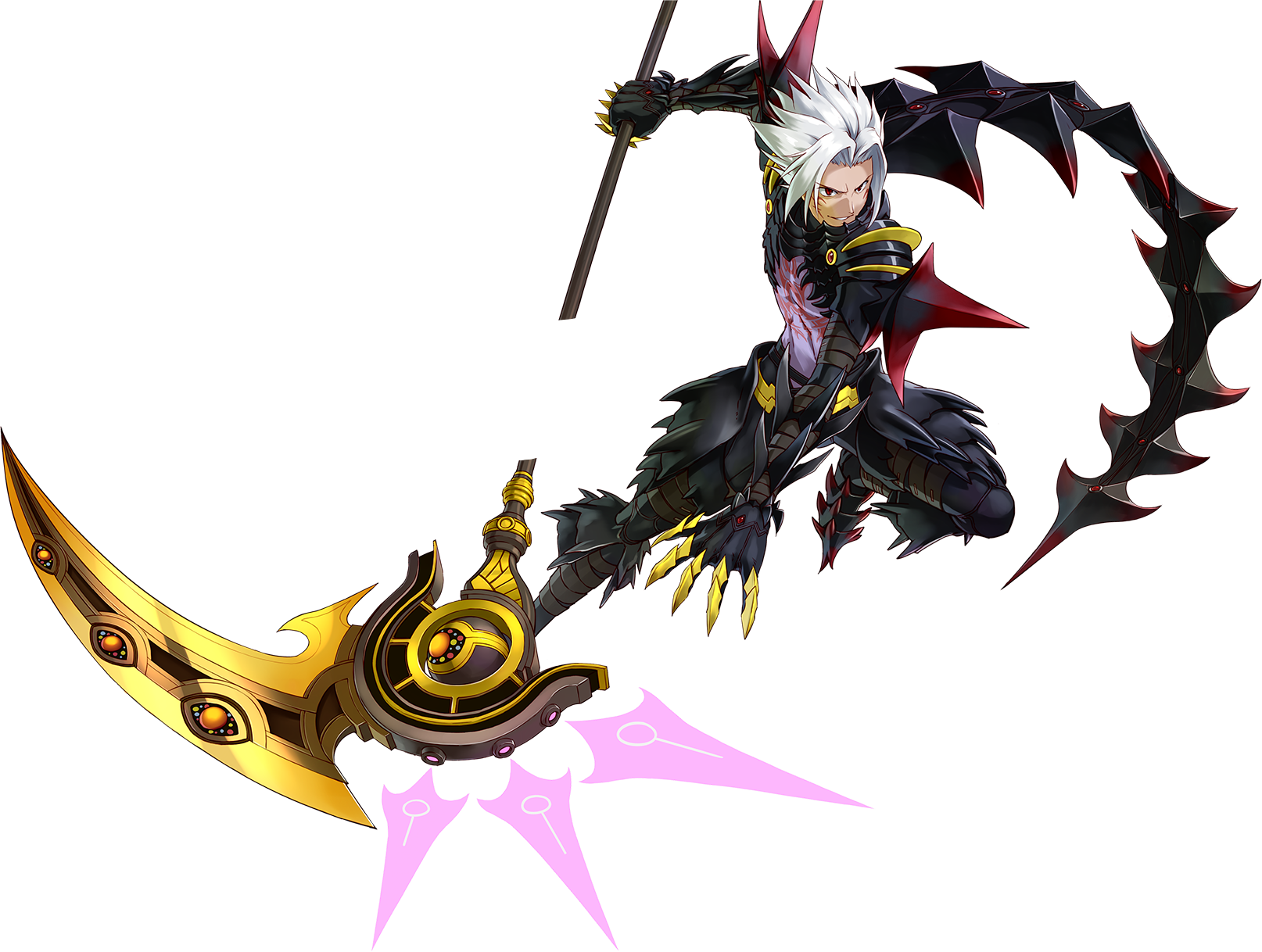 Scythe Clipart Hack Gu - Terror Of Death Haseo (1614x1218), Png Download