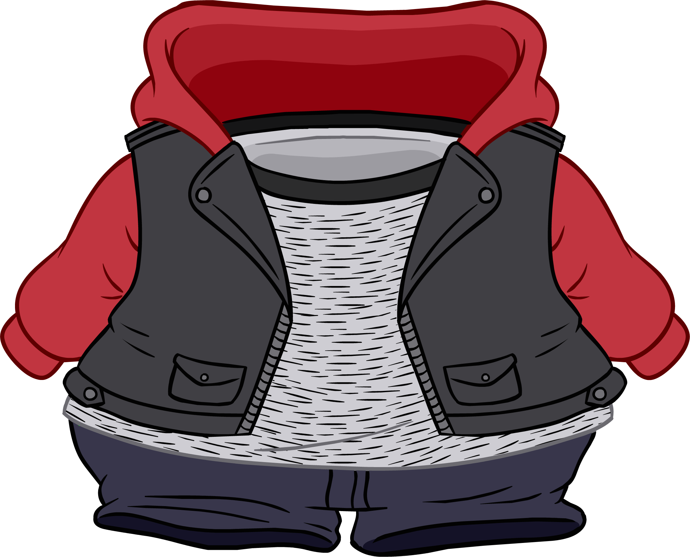 Fall Leather Jacket Clothing Icon Id - Leather (2207x1784), Png Download
