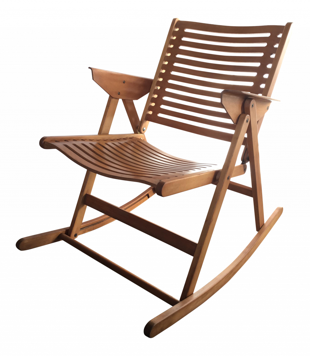 Folding Rocking Chair Fresh Niko Kralj Vintage Rex - Vintage Rex Chair Kralj (1024x1177), Png Download