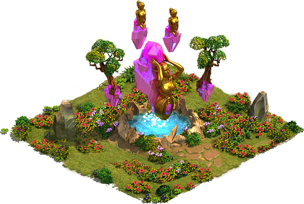 Goddess Of Fetility New - Elvenar (602x404), Png Download