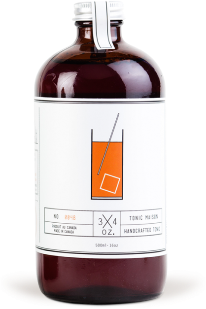 Tonic Syrup - 3/4 Oz Tonic Maison Syrup (432x807), Png Download