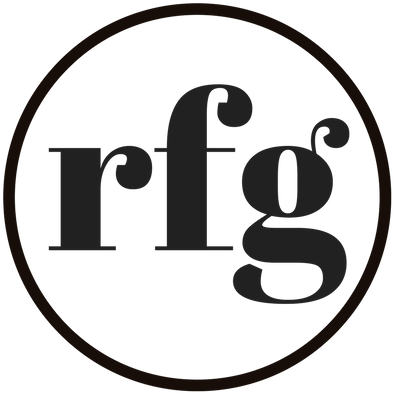 Large Logo Rfg - Logo (528x408), Png Download