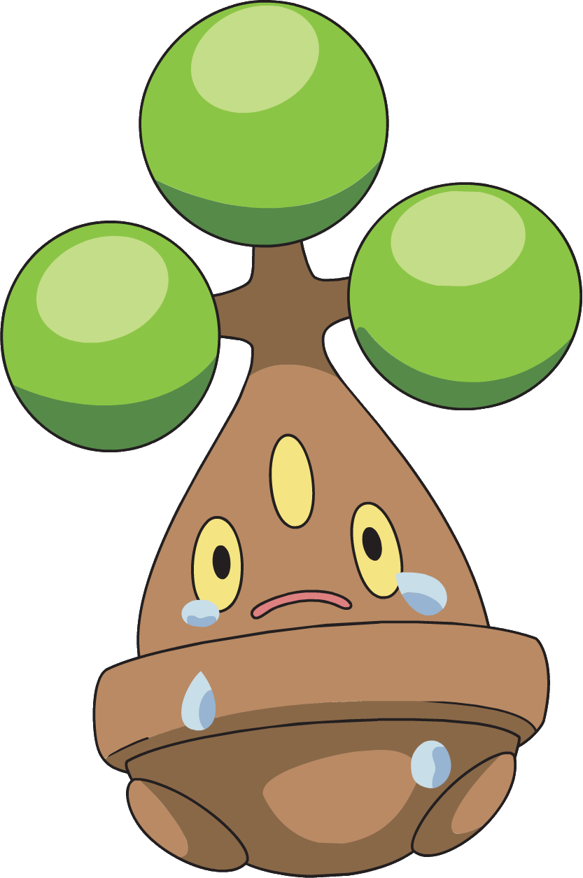 Bonsly Cry - Bonsly Png (833x1254), Png Download