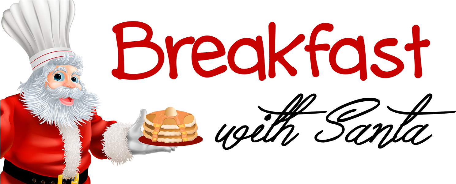 Breakfast Clipart Banner - Breakfast With Santa Png (1500x600), Png Download