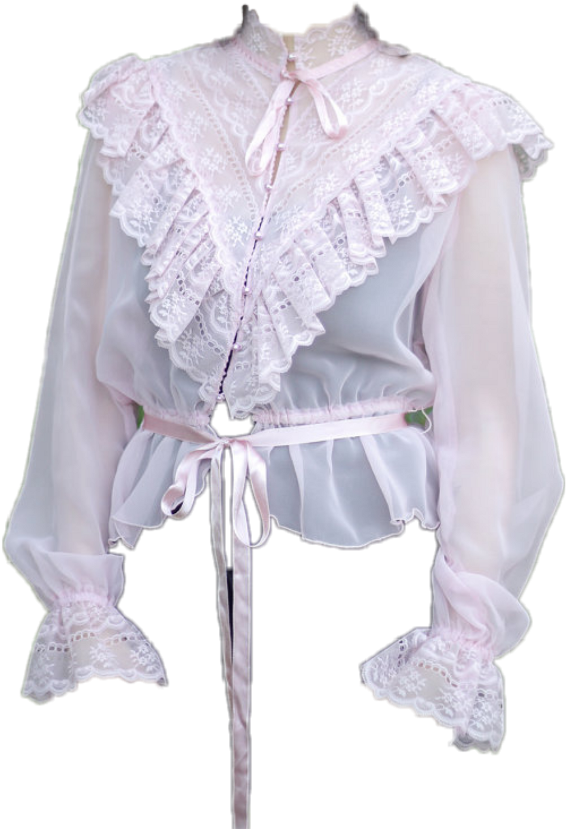 Blouse Fashion Png Pngs Aesthetic Tumblr Antique Vintag - Costume (1024x1024), Png Download