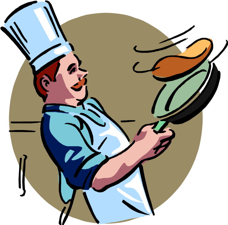 Shrove Tuesday Pancake Supper - Gif De Una Cocina (750x739), Png Download