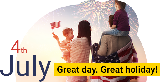 Let The American Eagles Fly And The Red, White And - Poster (511x263), Png Download