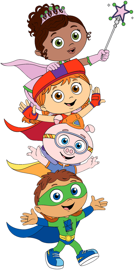 Super Why, Wonder Red, Princess Presto, - Pbs Super Why! Super Letters Throw (435x873), Png Download
