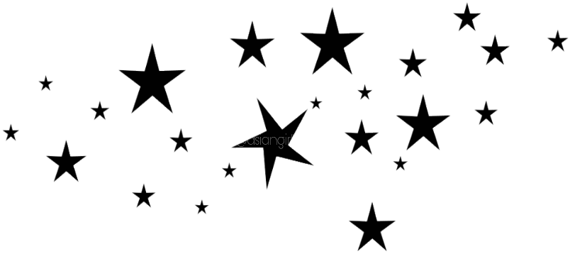 Stars Silhouette Png (1024x1024), Png Download