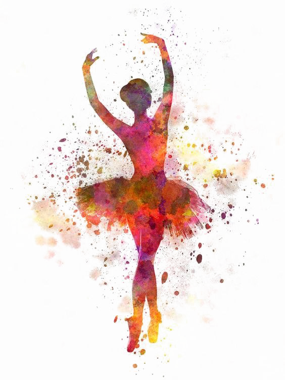 Ballet Dancer Transparent Background - Woman Ballerina Ballet Dancer Dancing (564x752), Png Download