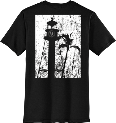 U6001b - Lighthouse Silhouette - Lighthouse (375x400), Png Download