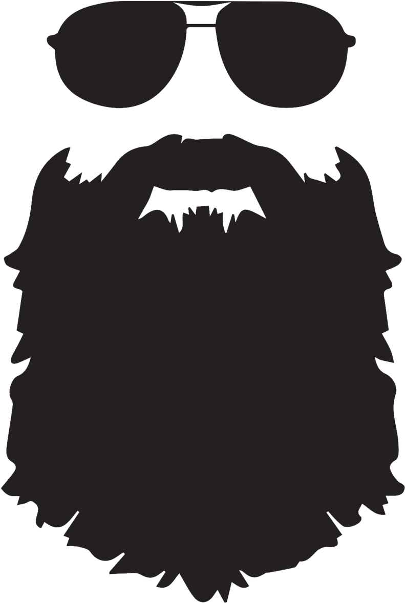 Beard Silhouette 9 (1000x1415), Png Download