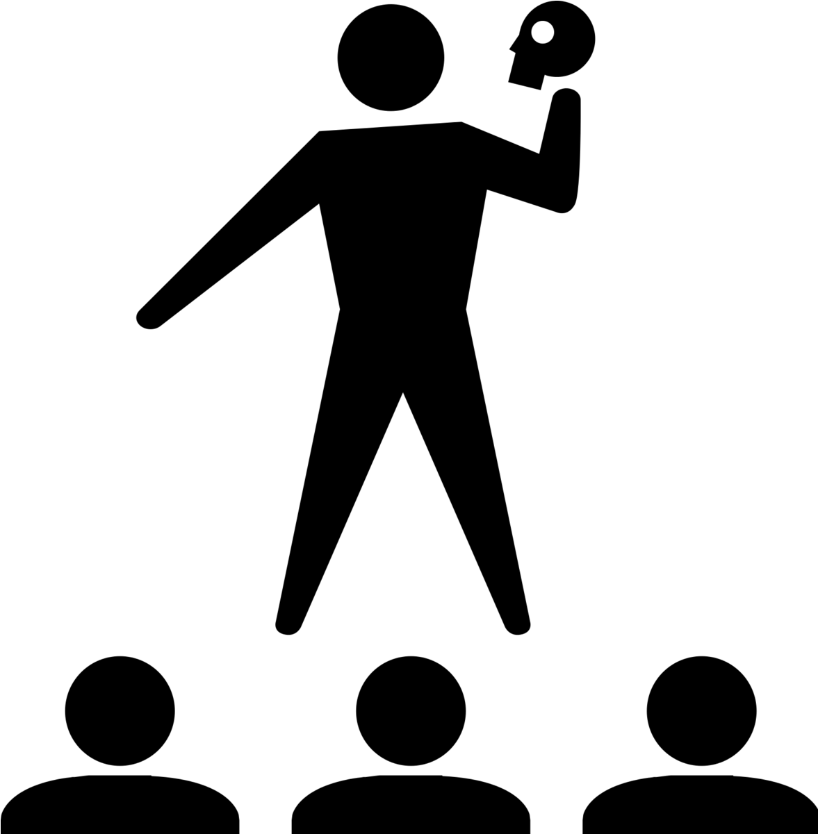 Theatre Silhouette Transparent (1200x1200), Png Download