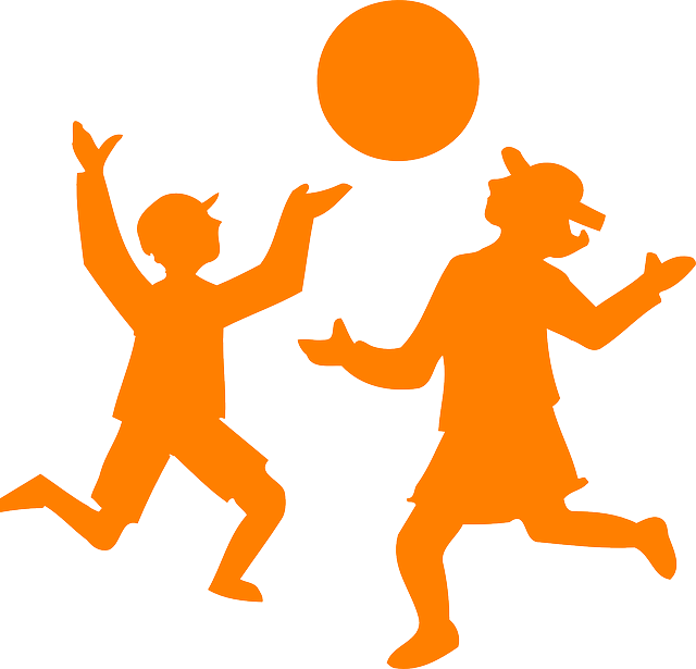 Children Silhouettes - Play Clip Art Png (640x615), Png Download