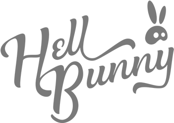 Uk Brand Hell Bunny Offers A Variety Of Chic Looks - Hell Bunny Logo (680x252), Png Download