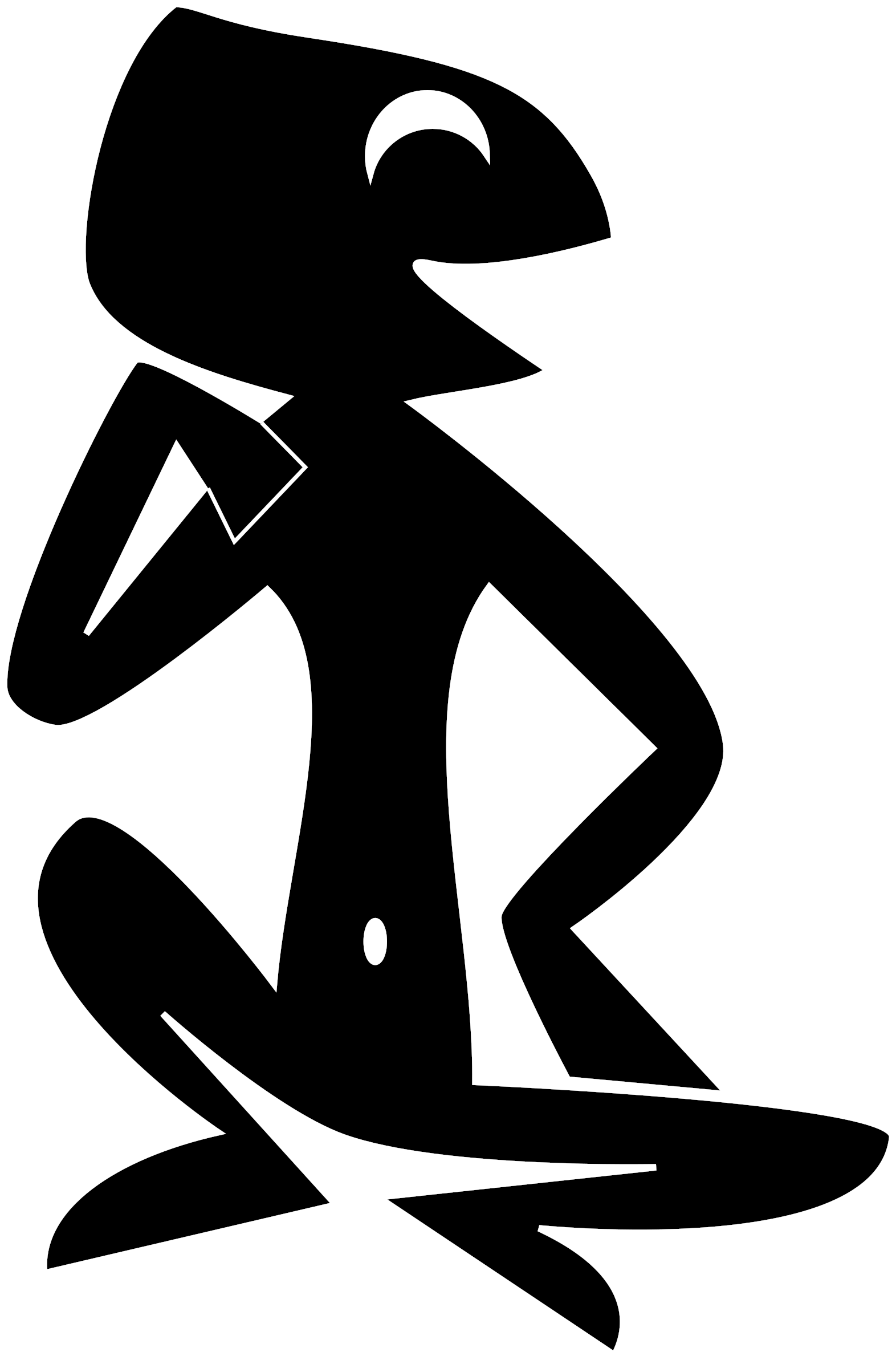 This Free Icons Png Design Of Human Or Monkey (1697x2400), Png Download