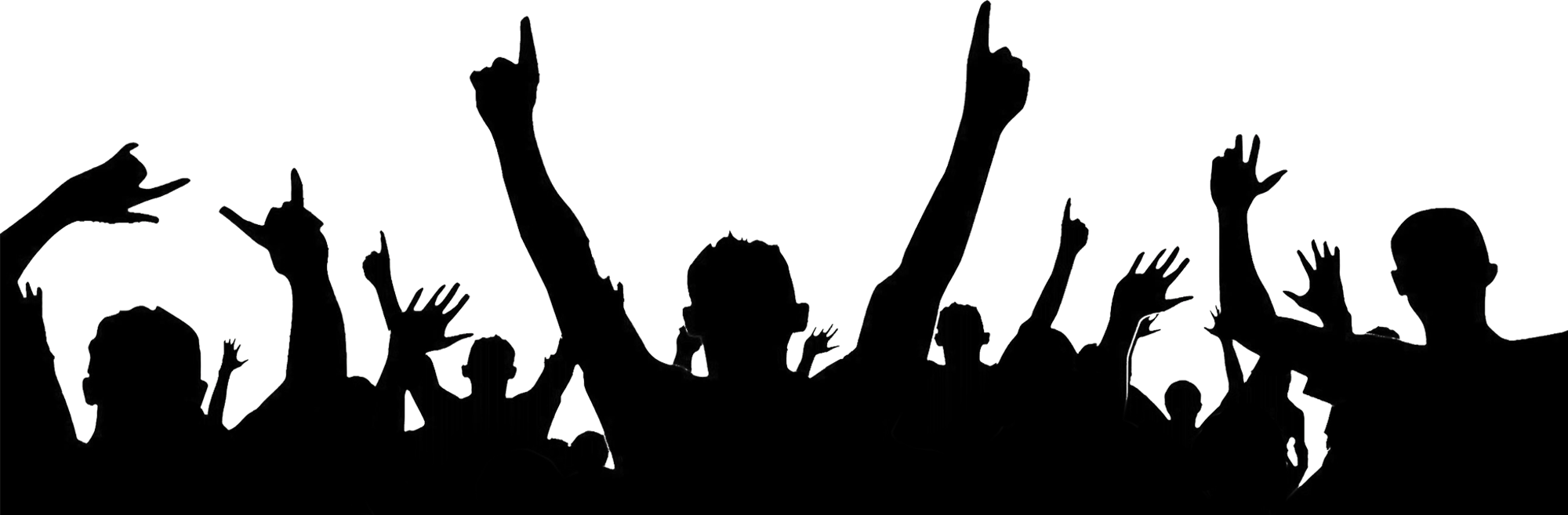 Fan Crowd Png Clipart Library Library - Our Friendship With Multiple Sclerosis (2000x657), Png Download