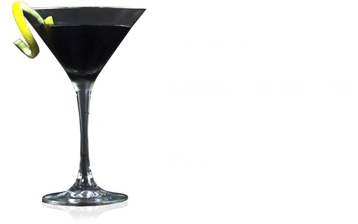 Nos Cocktails - Martini Glass (775x489), Png Download