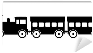 Train Silhouette (400x400), Png Download