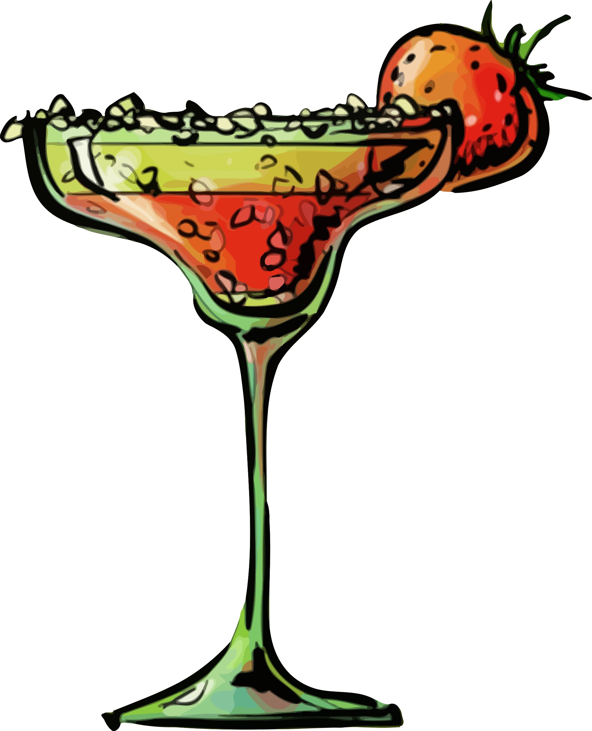Download Christmas Clip Art - Daiquiri Clipart (1942x2400), Png Download