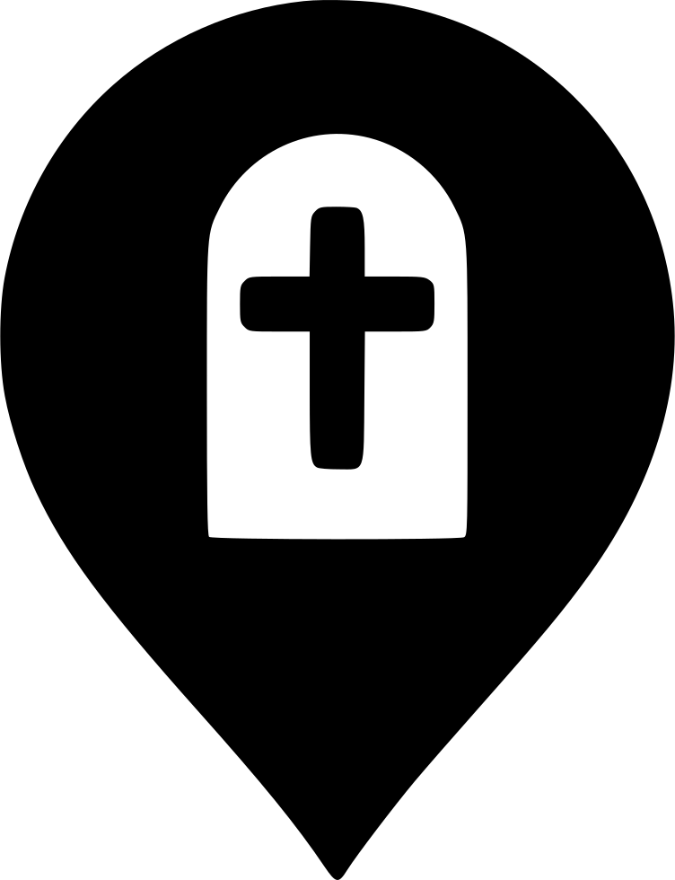 Cemetery Svg, Download Cemetery Svg - Cemetery Icon Free (752x980), Png Download