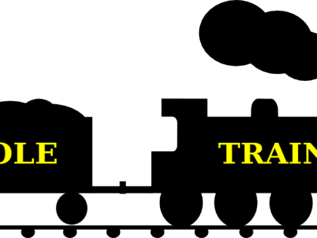 Train Silhouette Cliparts - Clip Art (640x480), Png Download