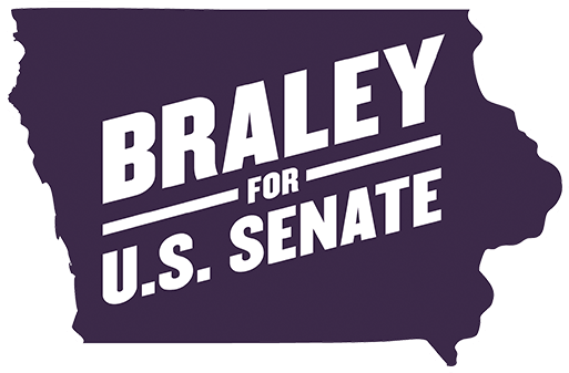 Bruce Braley And Iowa State Logo - Graphic Design (520x344), Png Download