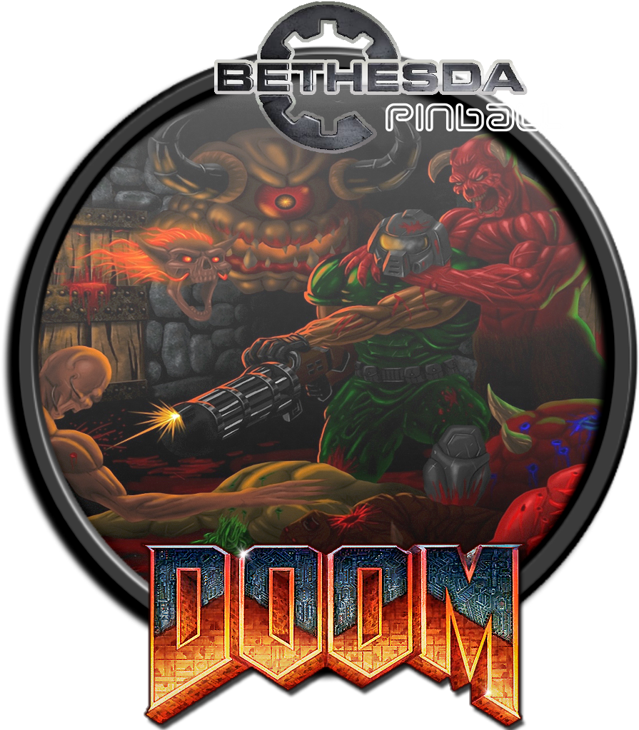 Doom Comic - Andrey Avkhimovich / Doom Soundtrack Rebuild (1365x1035), Png Download