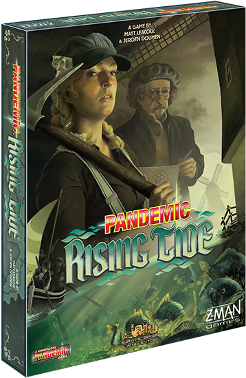 Z-man Games Pandemic: Rising Tide (520x552), Png Download