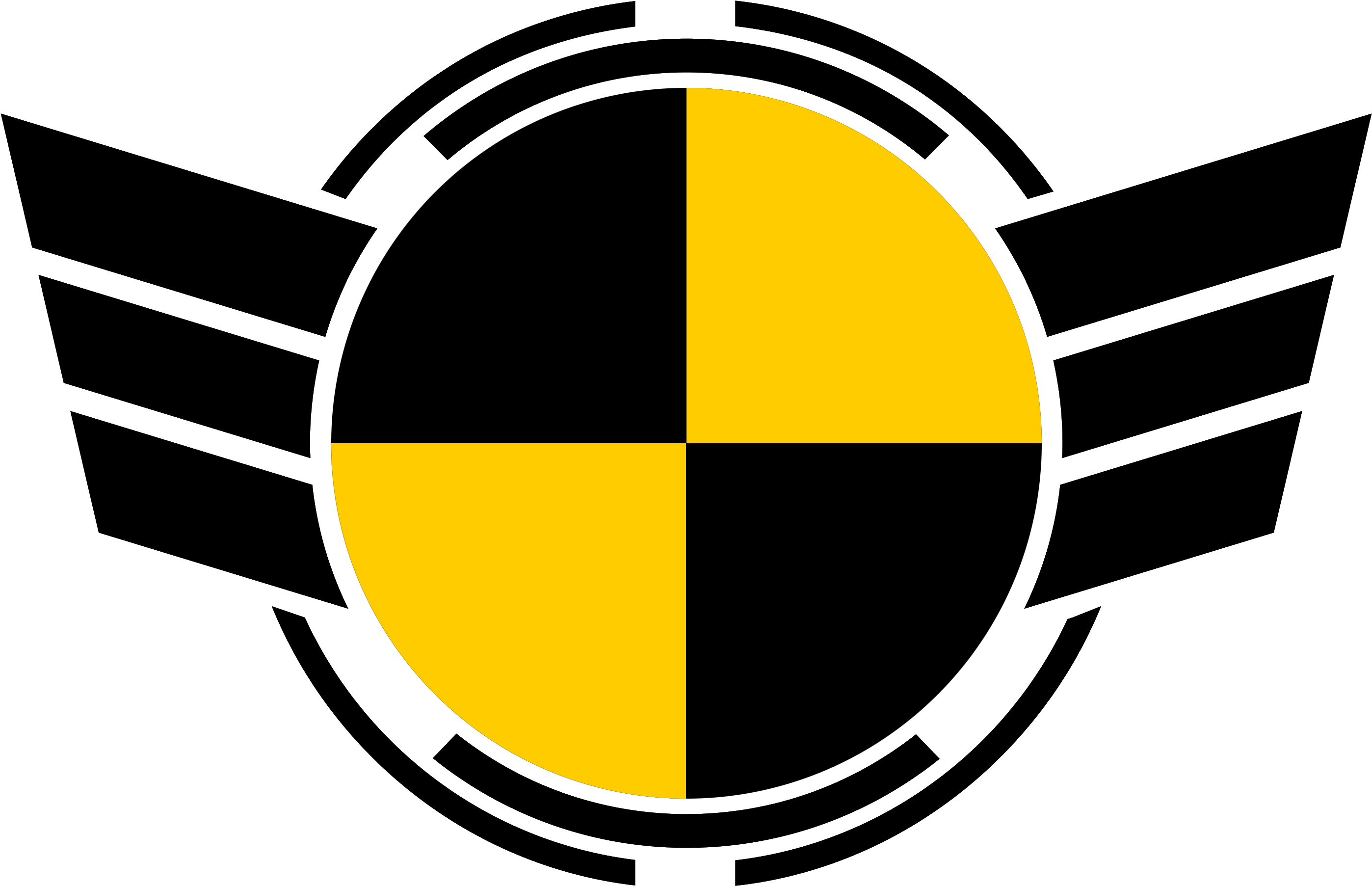 Test Logos Full With - Test Squadron (3333x2708), Png Download